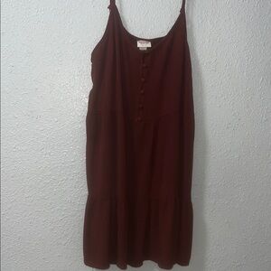 Mossimo Supply Co. Brown Mini Dress